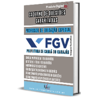 Imagem do curso CADERNO DE QUESTÕES GABARITADAS : EDUCAÇÃO ESPECIAL CANAÃ DOS CARAJÁS FGV