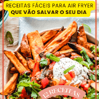 Imagem do produto RECEITAS FÁCEIS PARA AIR FRYER QUE VÃO SALVAR O SEU DIA !!!