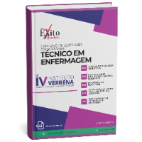 Imagem do produto CADERNO DE QUESTÕES GABARITADAS : TÉCNICO EM ENFERMAGEM INSTITUTO VERBENA
