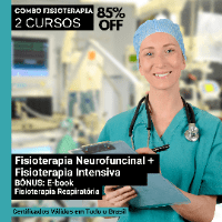 Imagem do produto FISIOTERAPIA INTENSIVA + FISIOTERAPIA NEUROFUNCIONAL - 640 HORAS DE CERTIFICAÇÃO