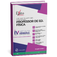 Imagem do produto CADERNO DE QUESTÕES GABARITADAS : PROFESSOR DE ED. FÍSICA INSTITUTO VERBENA-UFG