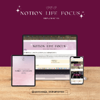 Imagem do produto Notion Life Focus: Transforme Sonhos em Metas Tangíveis na Gestão da Sua Vida no Notion