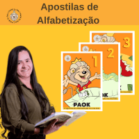 Imagem do produto 8 Apostilas de Alfabetização Metodologia PAOK