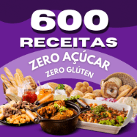 Imagem do produto 600 Receitas Zero Açúcar e Zero Glúten - 197