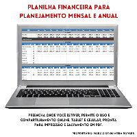 Imagem do produto Planilha Financeira Pessoal e Empresarial 100% Editável, Online ou Off-line - Excel