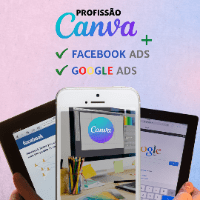Imagem do curso Profissão Canva + Tráfego Pago no Facebook Ads e Google Ads
