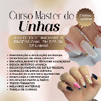 Imagem do produto Curso Master de Unhas com Molde F1: De Iniciante a Profissional em Design de Unhas