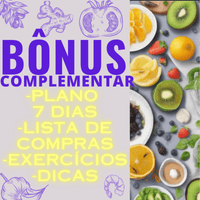 Imagem do produto Bônus Complementar para o eBook "Transforme sua Dieta com Receitas Fitness Deliciosas e Saudáveis"