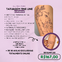 Imagem do produto Mini tatuagem fine line completo Online