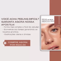 Imagem do produto Apostila de Peeling Químico, Físico e Enzimático