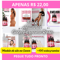 Imagem do produto Pack Gota Peruana Rosa