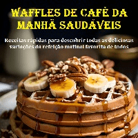Imagem do curso Waffles de Café da Manhã saudáveis Receitas rápidas para descobrir todas as deliciosas variações da refeição matinal