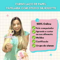 Imagem do produto Laço de Papel - Papelaria com Studio Silhouette