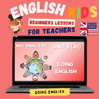 Imagem do curso Going English Kids Unit 4 - Nationalities (To Be Verb and Nationalities)