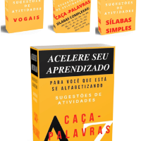 Imagem do produto Acelere Seu Aprendizado_ Formato Caça-Palavras - Bônus: + 3 apostilas - Silabas Simples + Sílabas Complexas + Vogais