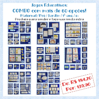 Imagem do produto Jogos Educativos / Pedagógicos. Super COMBO!
