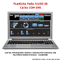 Imagem do produto Planilha para Fluxo de Caixa - DRE