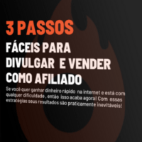 Imagem do produto 3 passos fáceis para divulgar e vender como afiliado