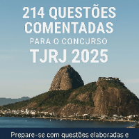 Imagem do produto EBOOK TJRJ 2025 – 214 Questões Comentadas