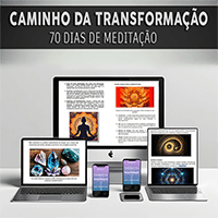 Imagem do produto Caminho da Transformação 70 Dias de Meditação e Evolução Espiritual  com Mandalas
