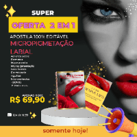 Imagem do curso apostila editável  de micropigmentação labial