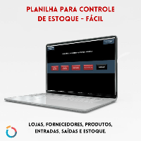 Imagem do produto Planilha estoque fácil