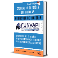 Imagem do curso CADERNO DE QUESTÕES GABARITADAS: PROFESSOR DE HISTÓRIA, FUNVAPI