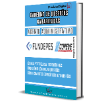 Imagem do produto CADERNO DE QUESTÕES GABARITADAS AGENTE ADMINISTRATIVO  COPEVE/UFAL