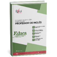Imagem do produto CADERNO DE QUESTÕES GABARITADAS: PROFESSOR DE INGLÊS, EDUCA PB