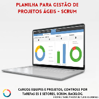 Imagem do produto Planilha De Gestão De Projetos Ágeis-Scrum