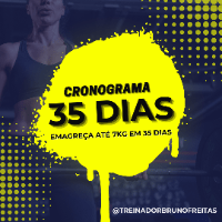 Imagem do produto Cronograma - Condicionamento Físico em 35 dias + App de Treino!