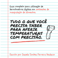 Imagem do produto Guia completo para utilização de termômetros digitais em ambientes de manipulação de alimentos.