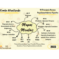 Imagem do produto Combo Mapas Mentais - 10 principais NRs - Edição 2023