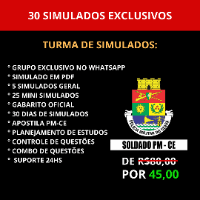 Imagem do produto 30 Simulados PM-CE