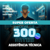 Imagem do produto SUPER OFERTA - 300 ARTES PARA ASSISTÊNCIA TÉCNICA
