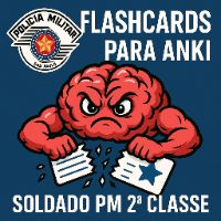 Imagem do produto Flashcards Anki PMSP | Soldado PM 2ª Classe |