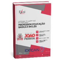 Imagem do produto CADERNO DE QUESTÕES GABARITADAS: PROFESSOR DE INGLÊS, IDECAN JP