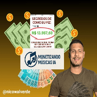 Imagem do produto Monetizando com Músicas IA