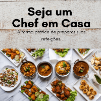 Imagem do curso Seja um Chef em Casa- O guia completo para cozinhar de forma prática e rápida.