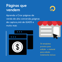 Imagem do produto Páginas que vendem - Criação Completa de Landing Pages