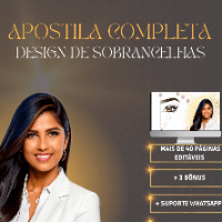 Imagem do curso Apostila completa design de sobrancelhas
