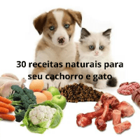 Imagem do produto 30 RECEITAS NATURAIS PARA SEU CACHORRO E GATO