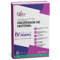Imagem do produto CADERNO DE QUESTÕES GABARITADAS : PROFESSOR DE HISTÓRIA INSTITUTO VERBENA