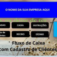 Imagem do produto Fluxo de Caixa com Cadastro de Cliêntes