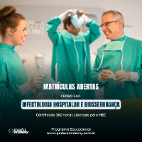 Imagem do curso Curso EAD - Infectologia Hospitalar e Biossegurança - Certificado 360 horas Liberado pelo MEC