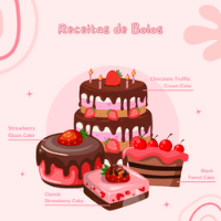 Imagem do produto Receita Básica de Bolo