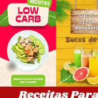 Imagem do produto Receitas De Sucos Detox e Low Carb
