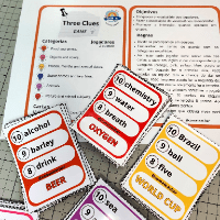 Three Clues Game