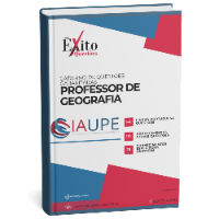Imagem do produto CADERNO DE QUESTÕES GABARITADAS: PROFESSOR DE GEOGRAFIA IAUPE