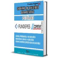 Imagem do produto CADERNO DE QUESTÕES GABARITADAS PSICÓLOGO  COPEVE/UFAL